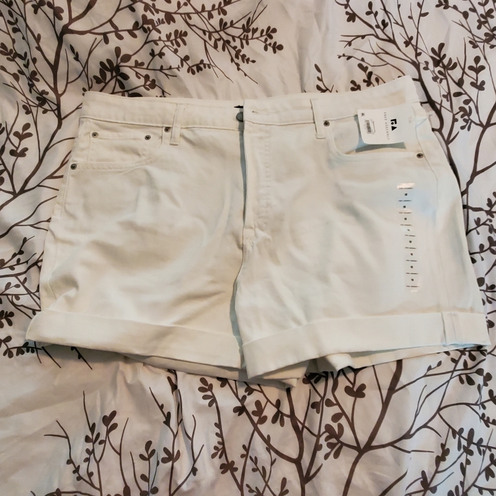 White shorts
